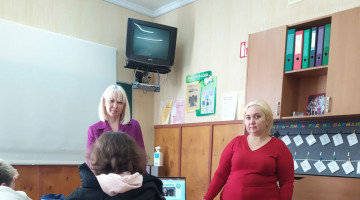 Зустріч з учнями 11-Б класу Великодолинської ЗЗСО №3